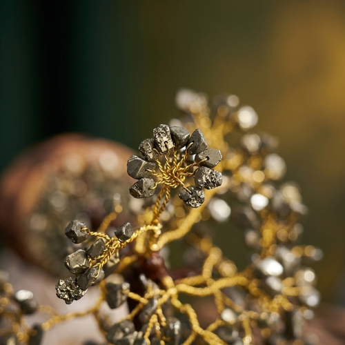 Pyrite Crystal Tree