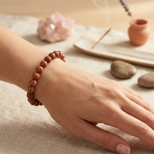 Sun stone bracelet