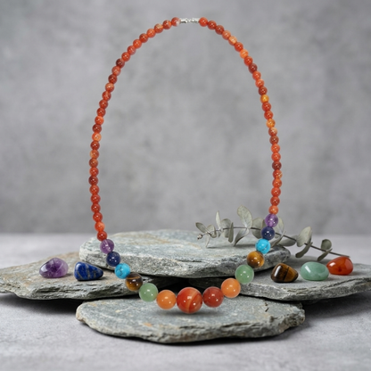 Women's 7 Chakra Beads Necklace