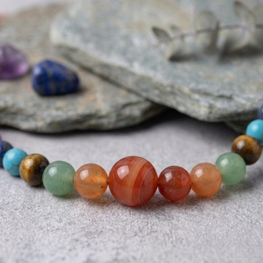 Women's 7 Chakra Beads Necklace
