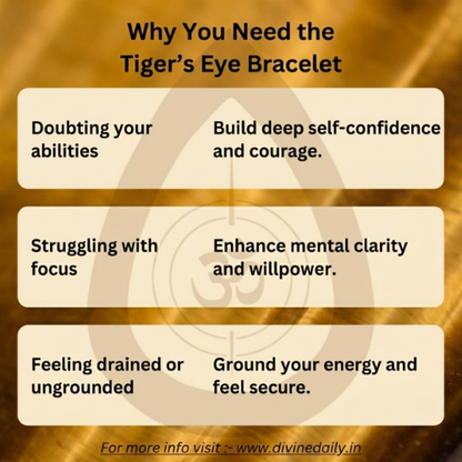 TIGER EYE BRACELET