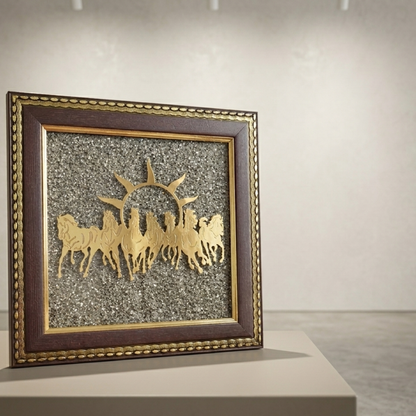 7 horses pyrite frame