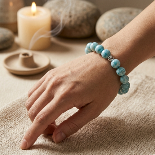 Aquamarine bracelet