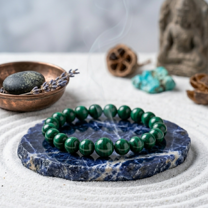 Malanchite bracelet