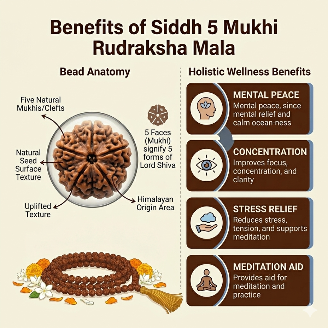 Rudraksha mala