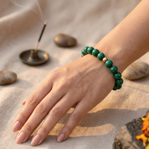 Malanchite bracelet
