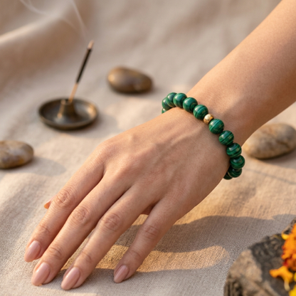 Malanchite bracelet