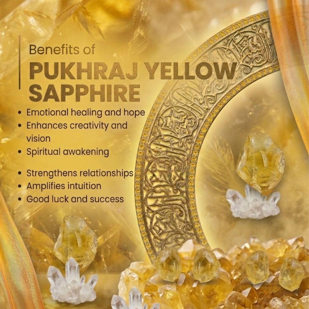 Pukhraj (yellow sapphire)