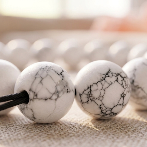 Howlite bracelet